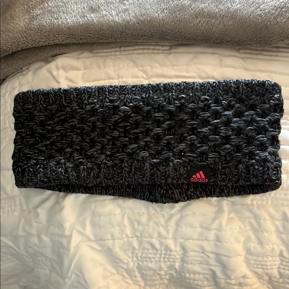 Adidas Black Knit Headband